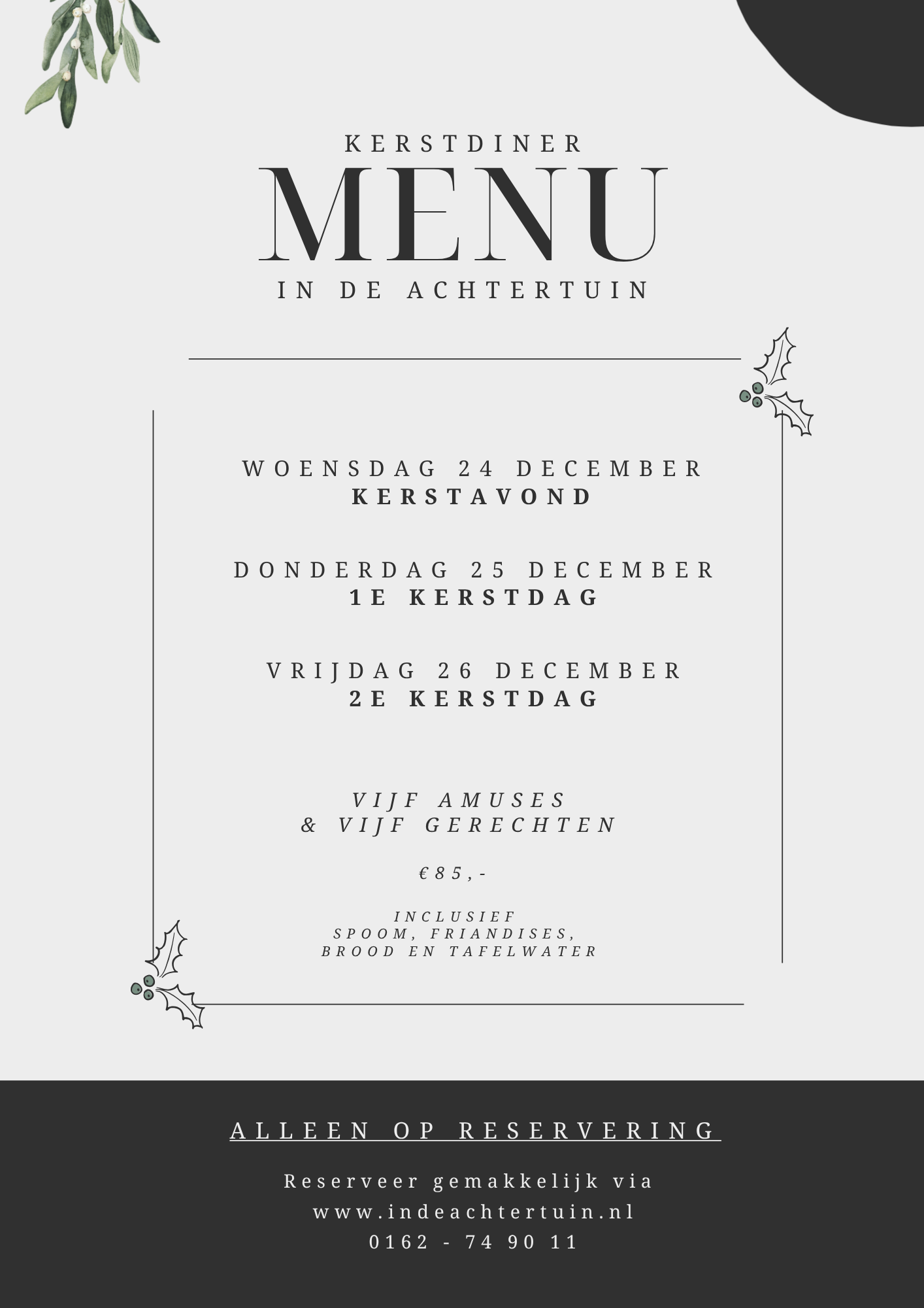 IDA – Kerstmenu 2023