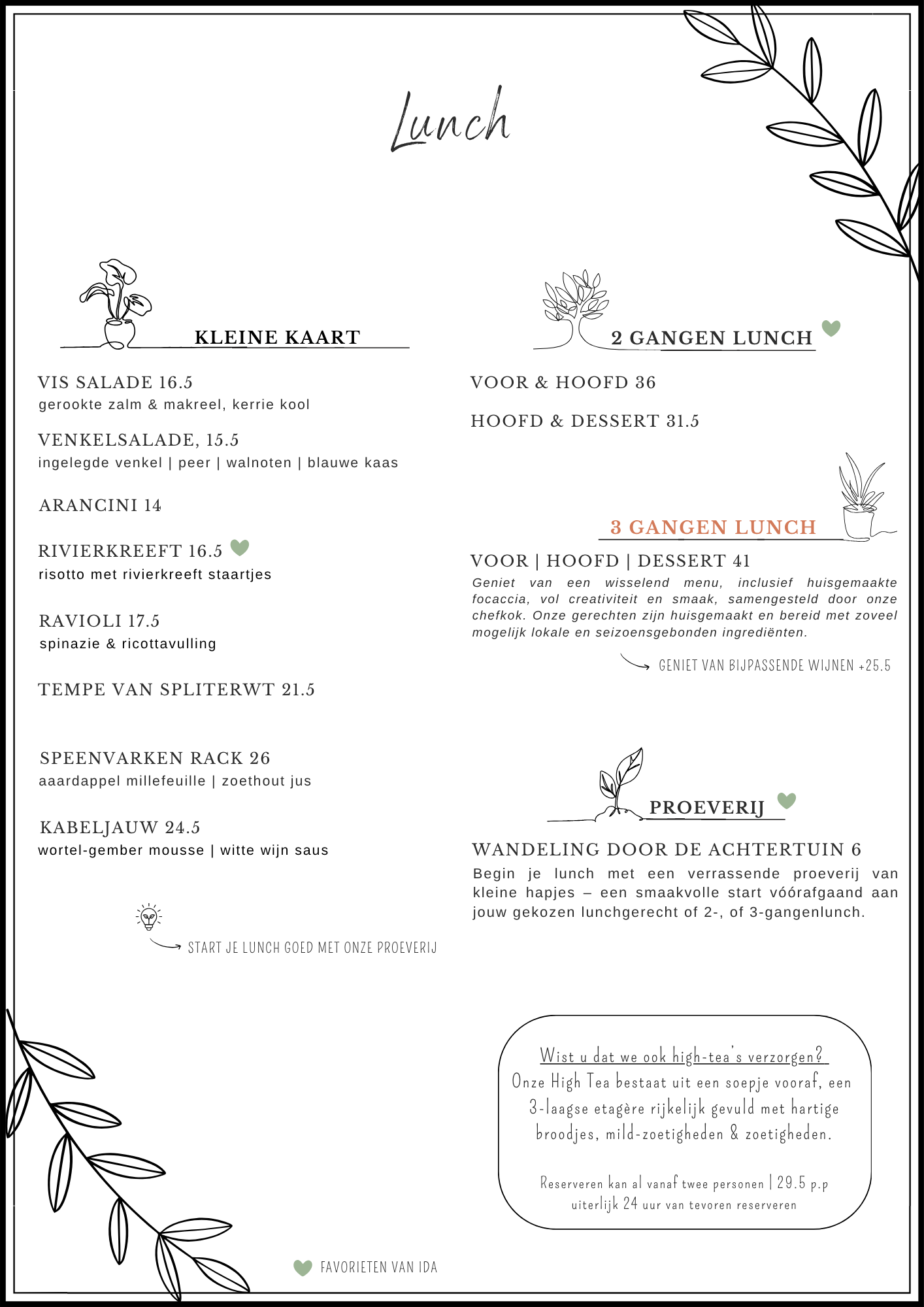 website lunchkaart